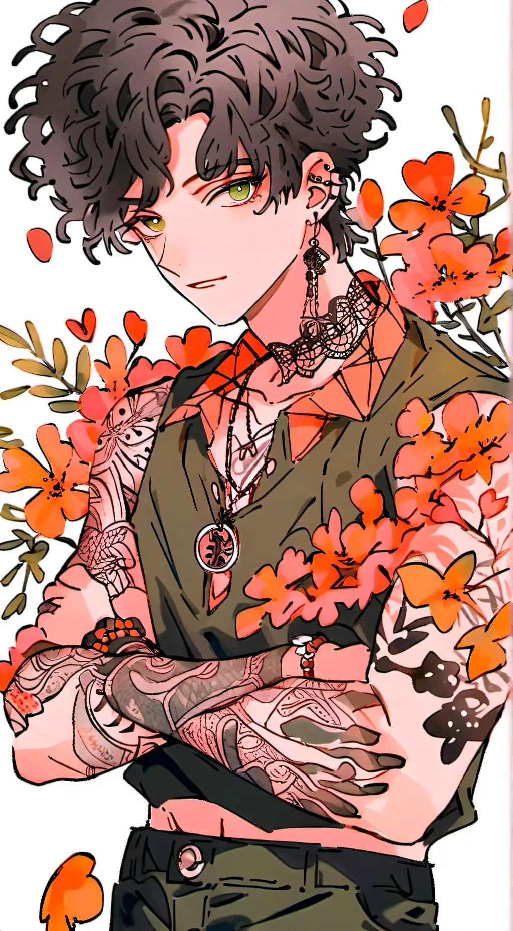 ai character: Leo  background