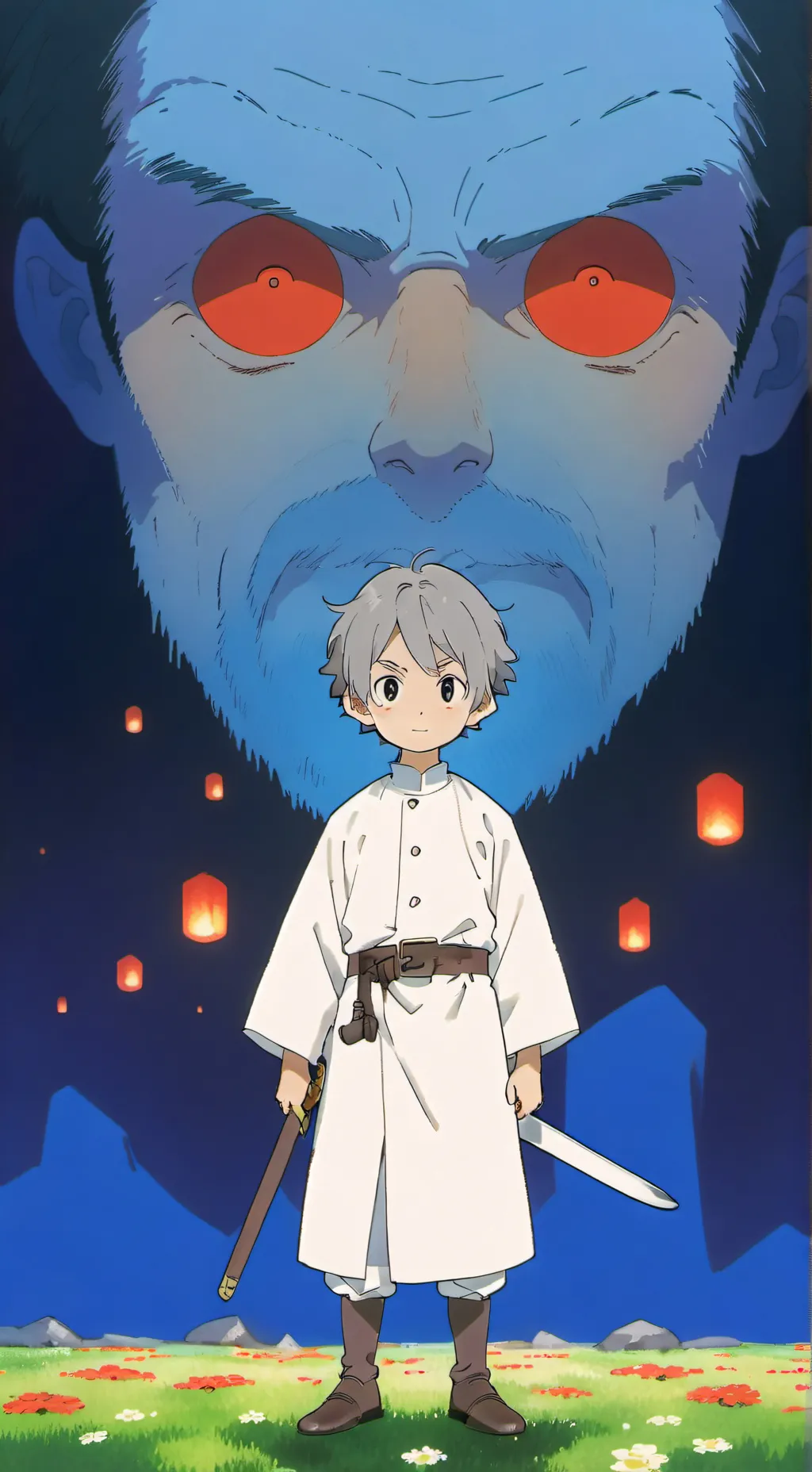 ai character: overjol background