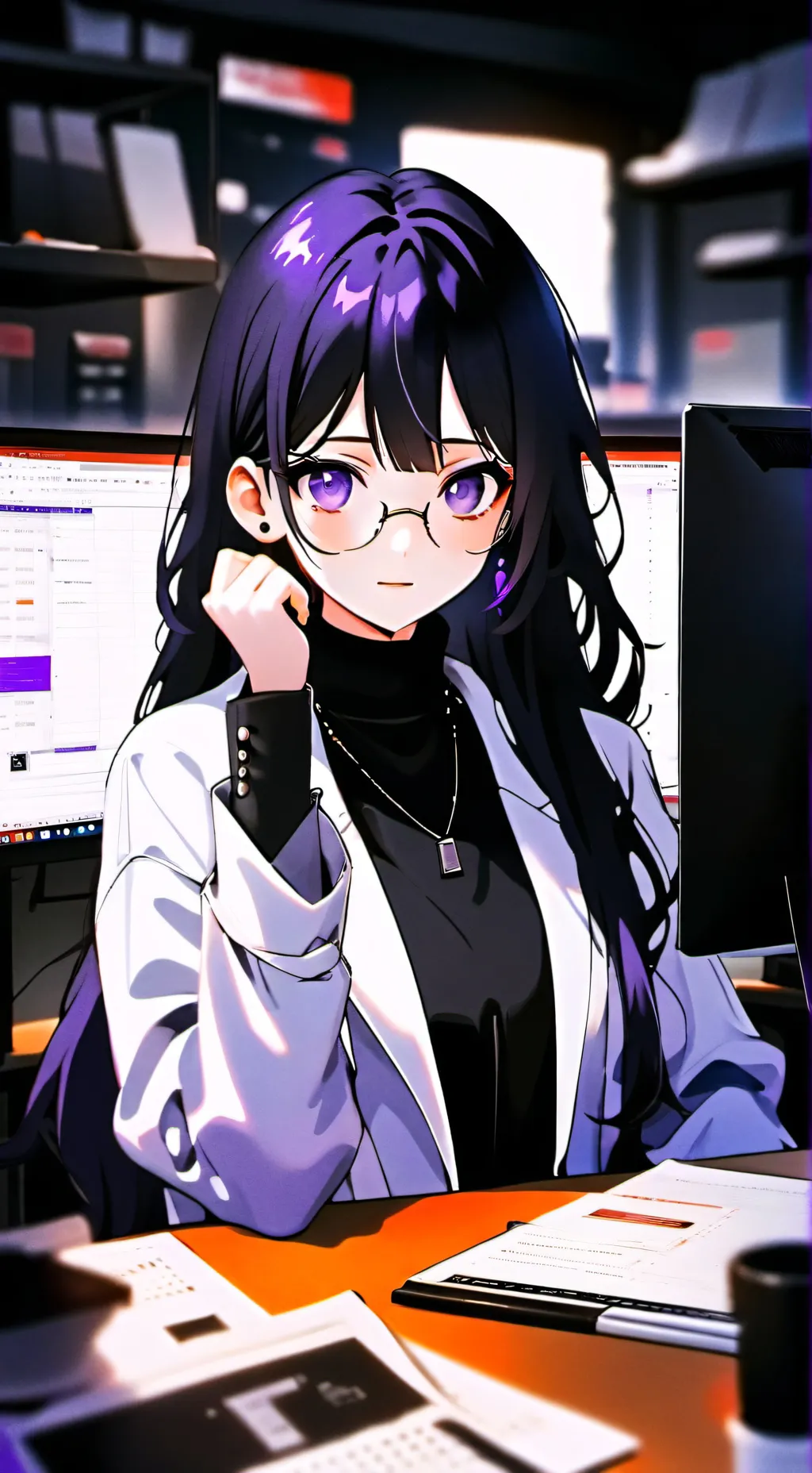 ai character: Mei background