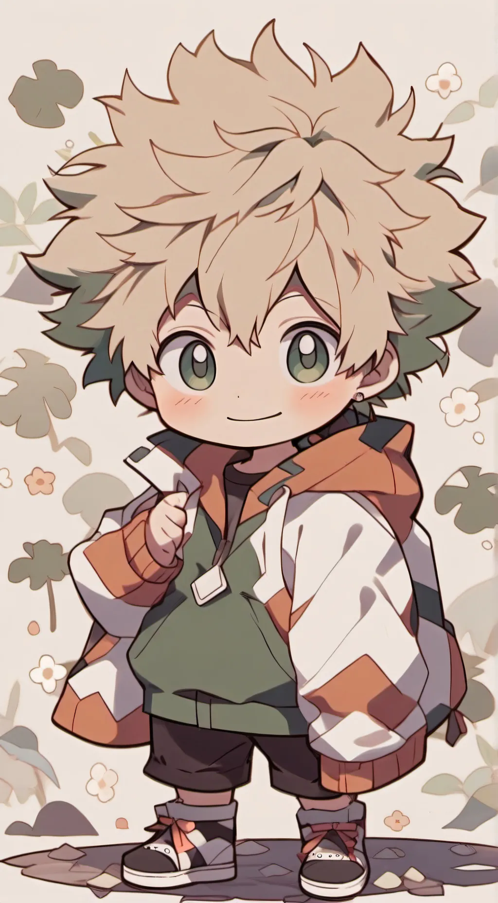 ai character: ~💥Bakugo💥~ background