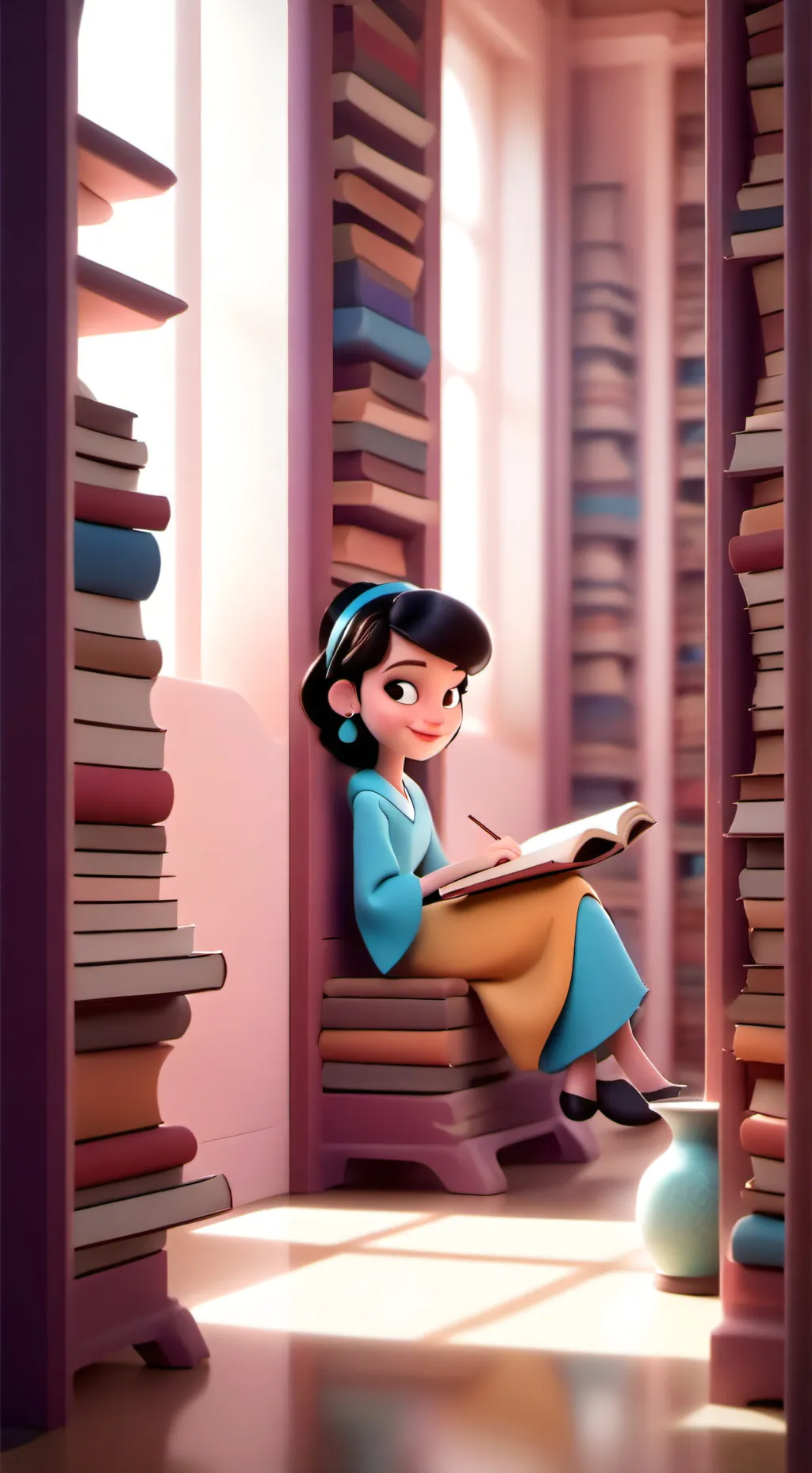 ai character: mha casa background