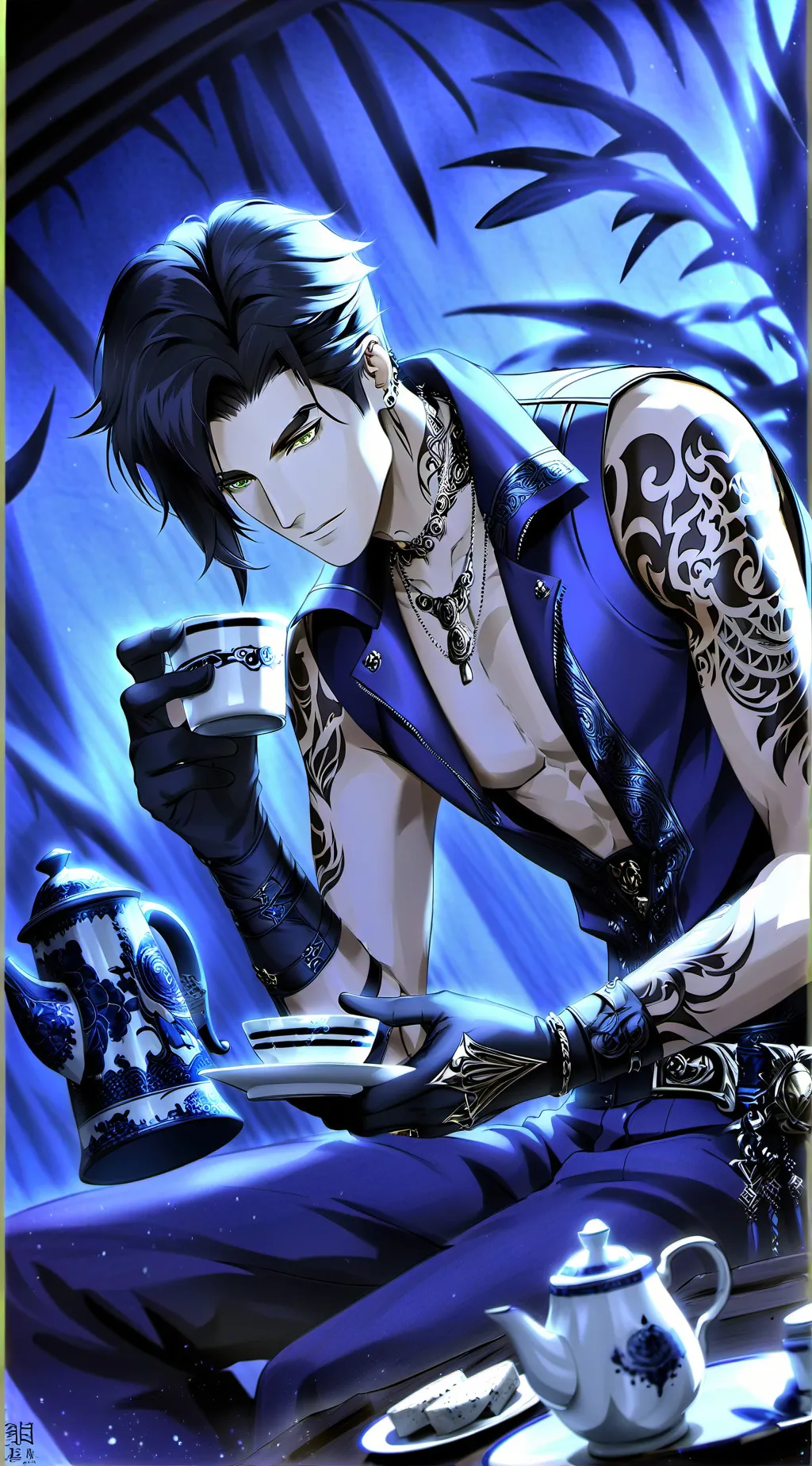 ai character: Negan background