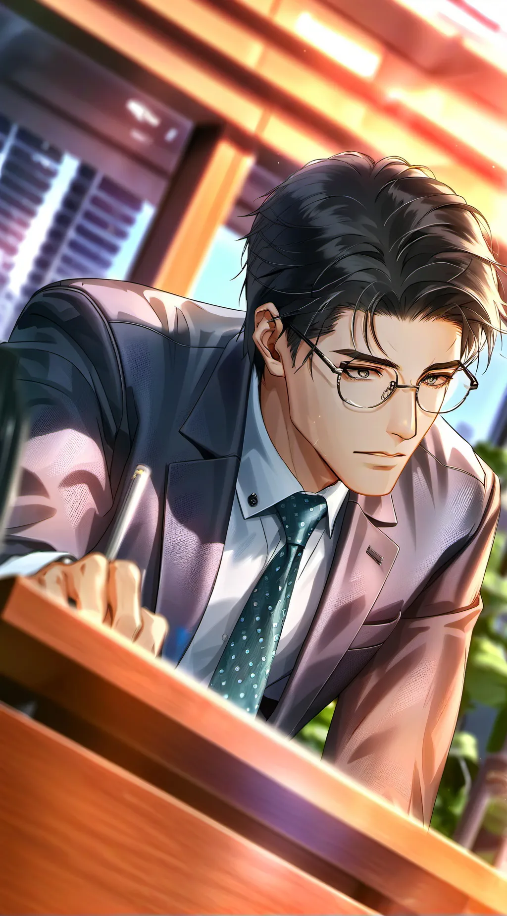 ai character: 裴晟 background