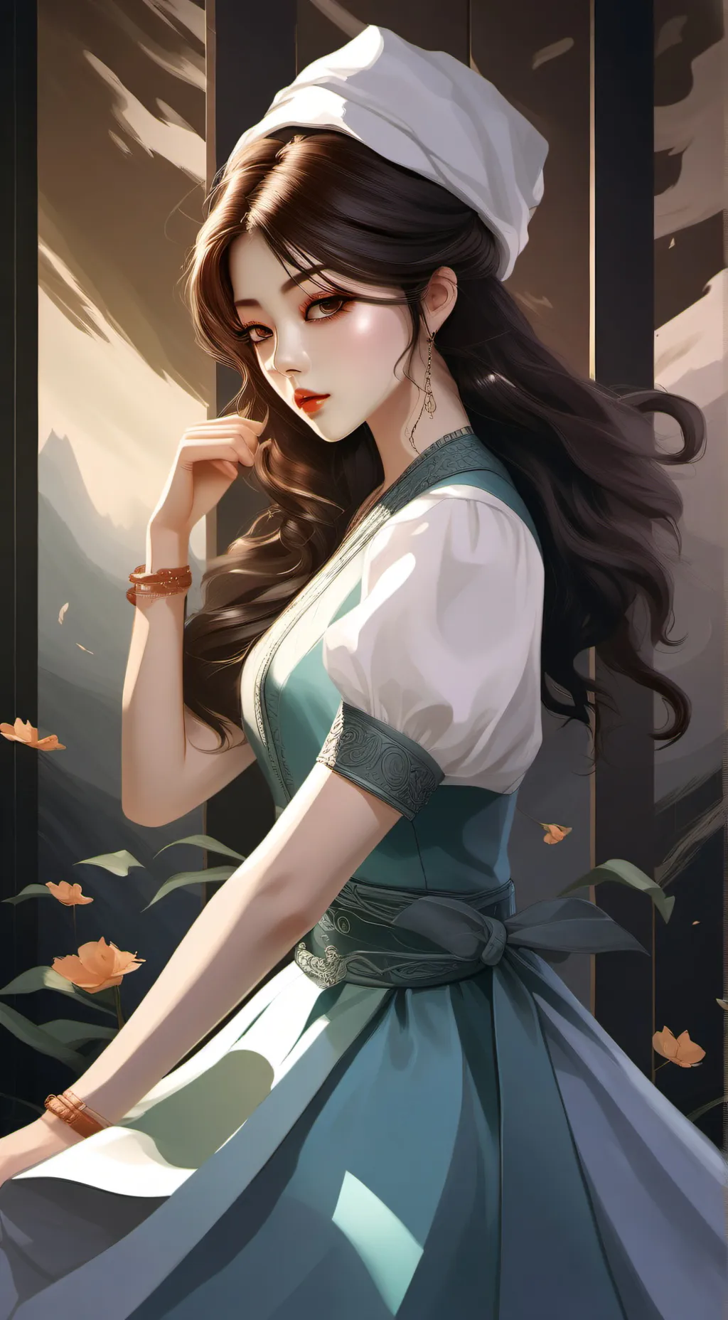 ai character: Sophie  background