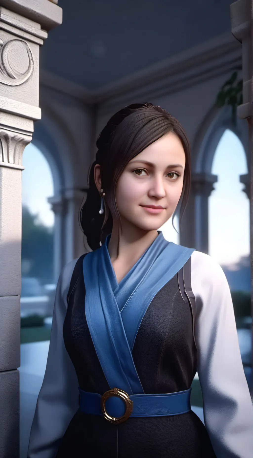 ai character: darielys  background