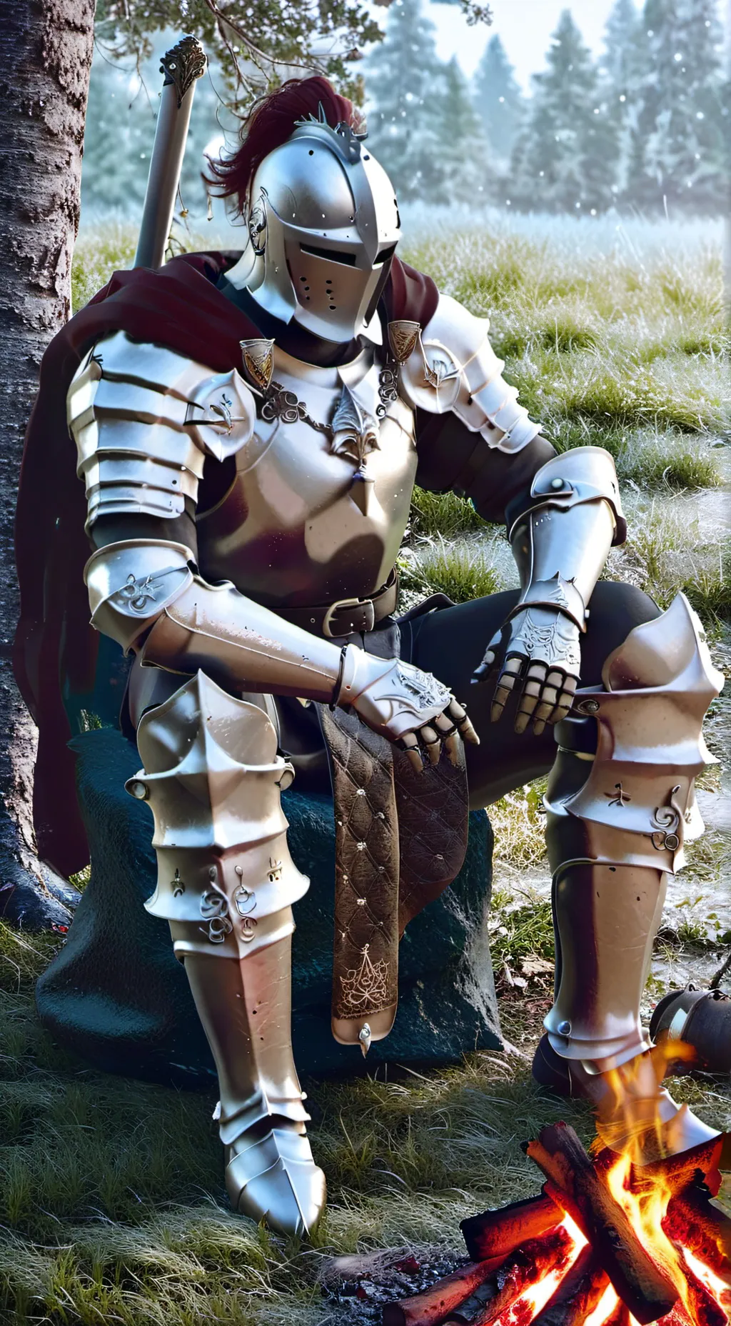 ai character: rest spot background