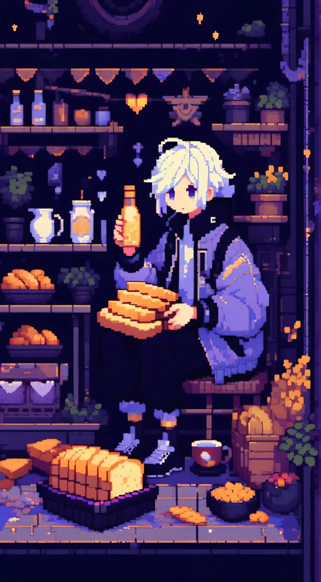 ai character: gojo background