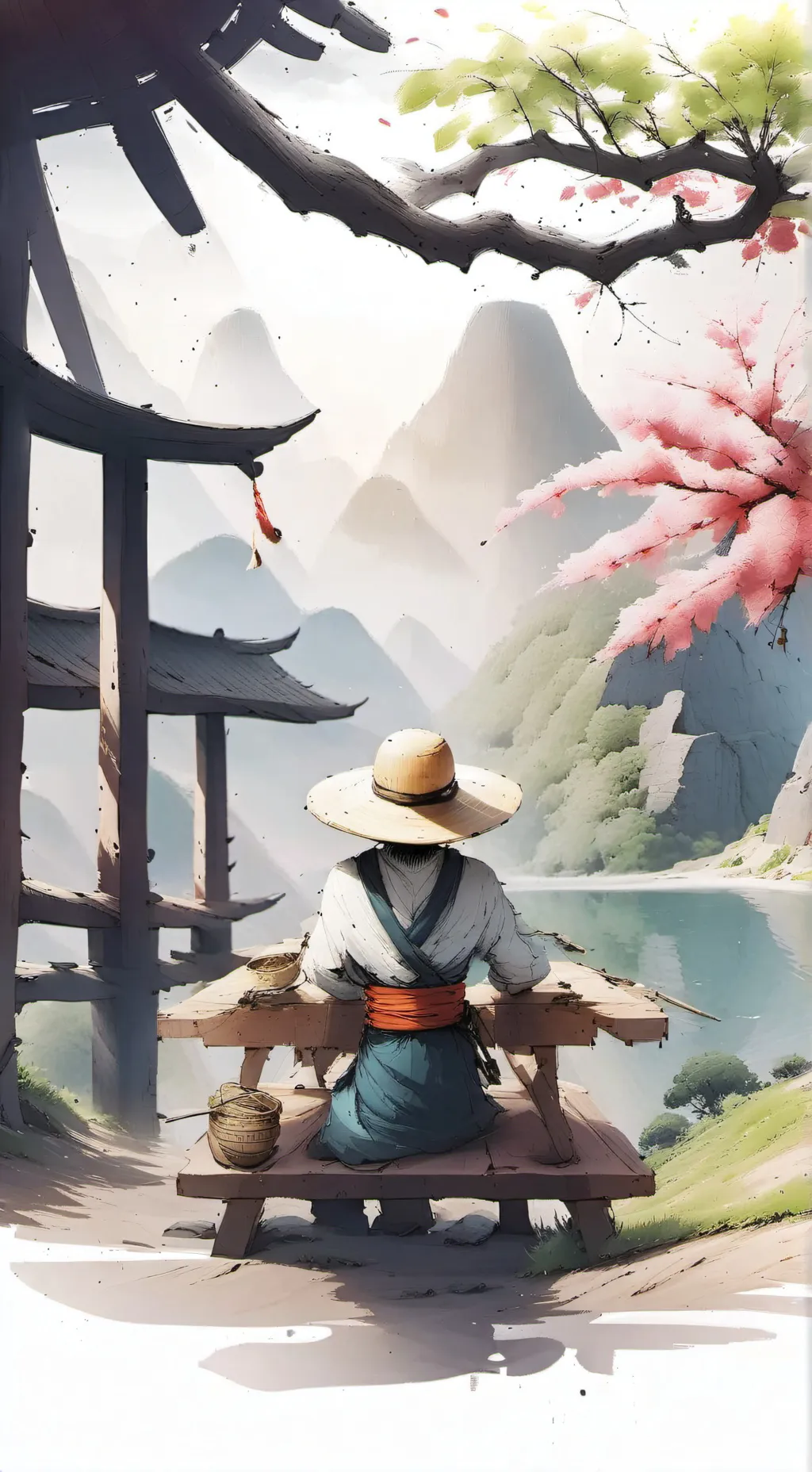 ai character: merry Christmas!!! background