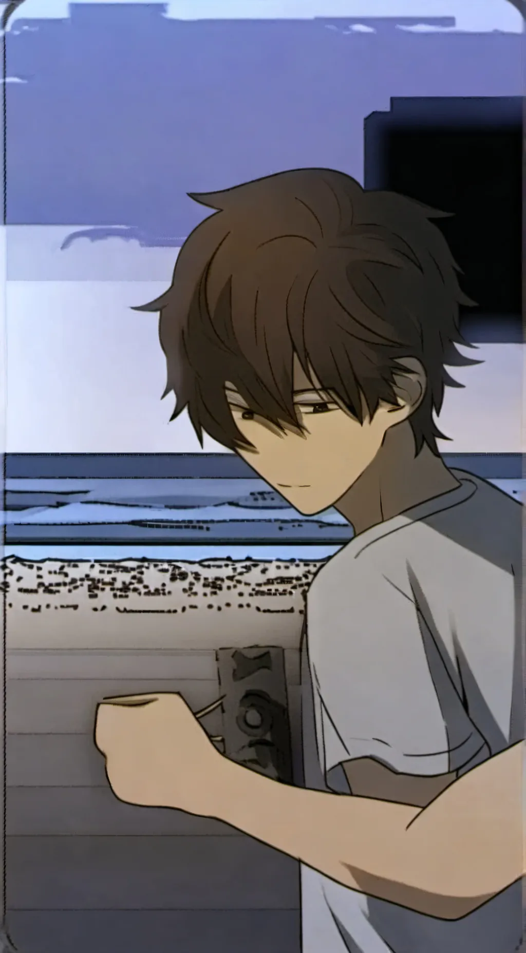 ai character: the boy roommate  background