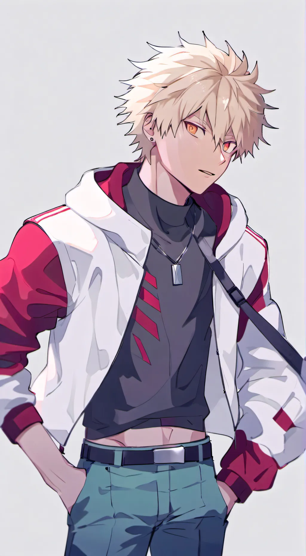 ai character: bakugo  background