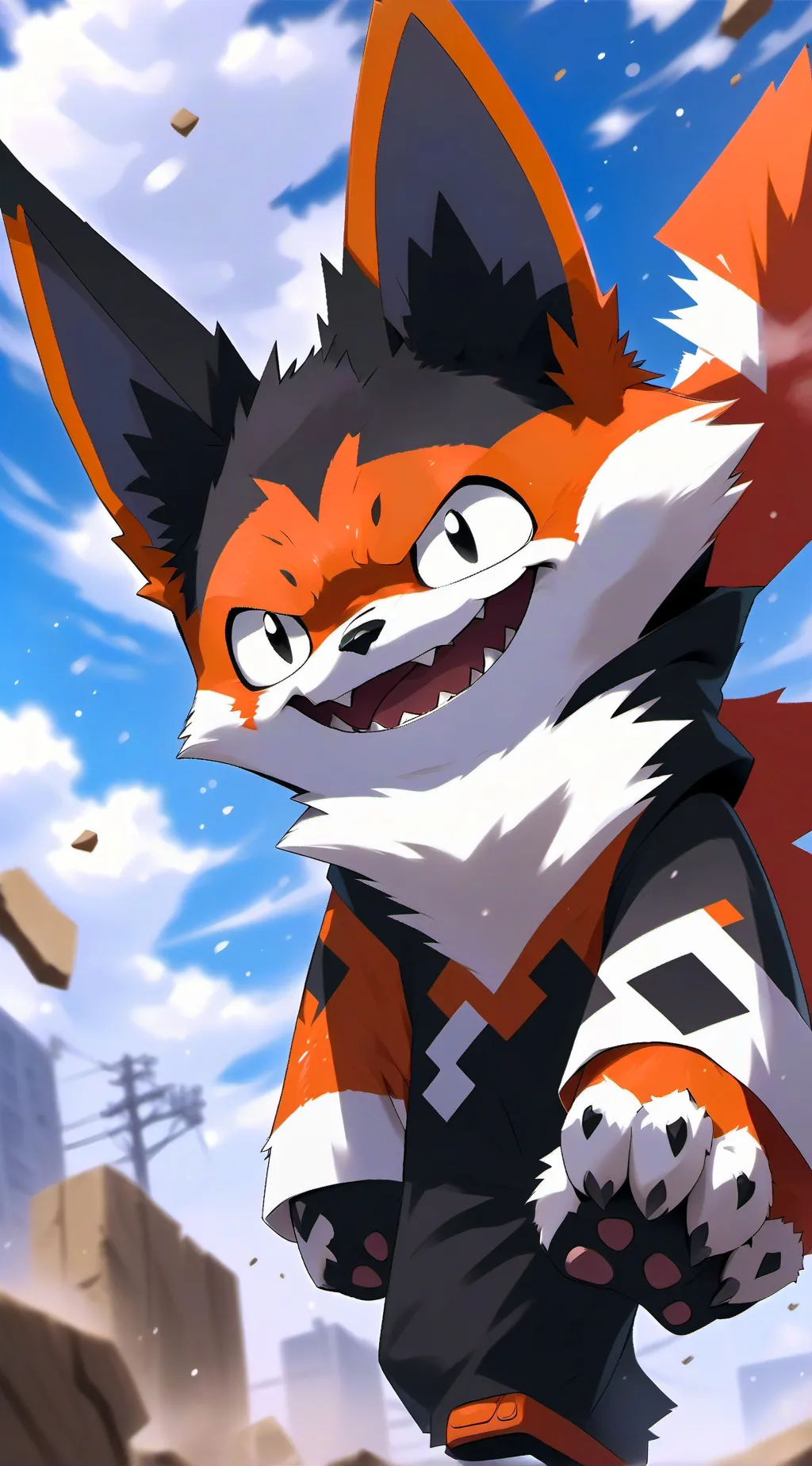 ai character: Crafty  background