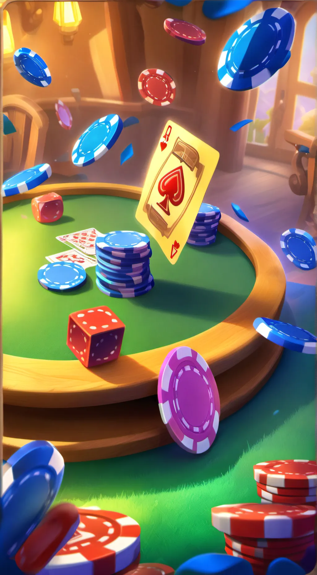 ai character: juegos de azar  background