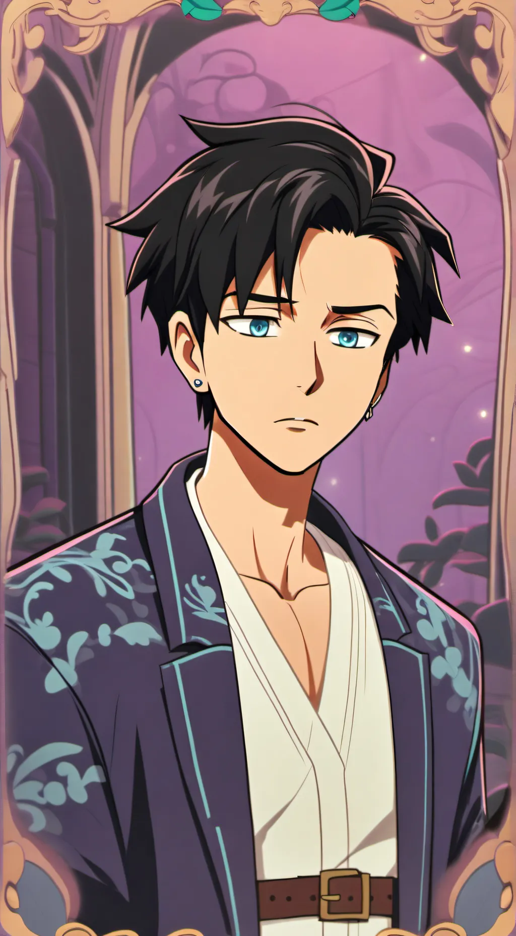 ai character: leo background