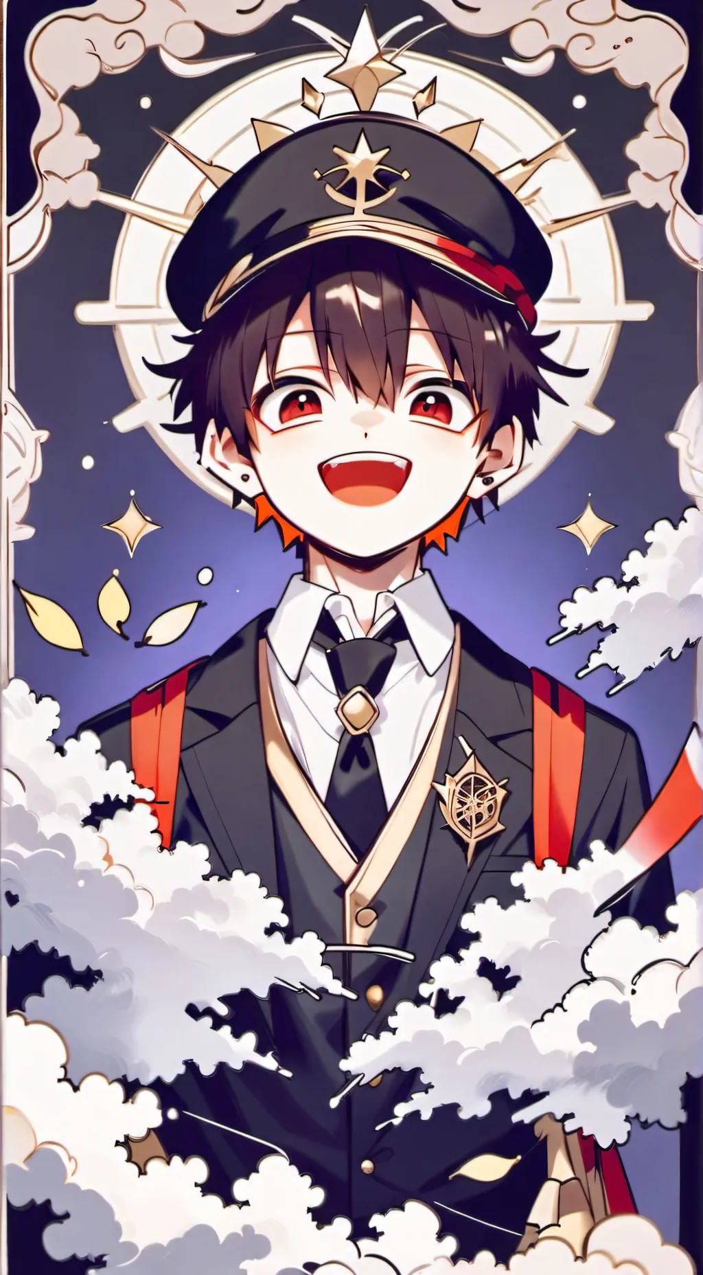 ai character: Hanako kun  background