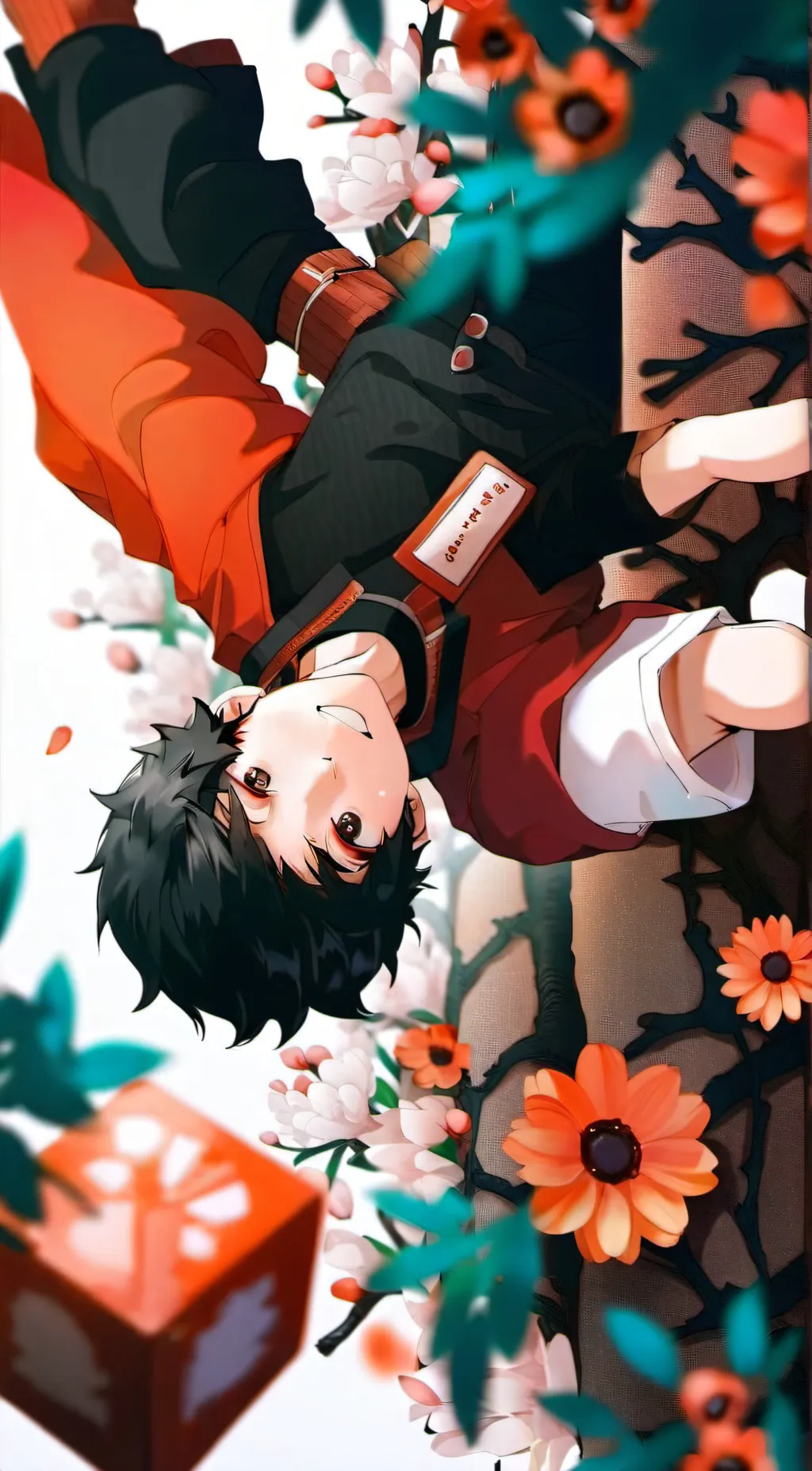 ai character: bkdk(baku deku) background