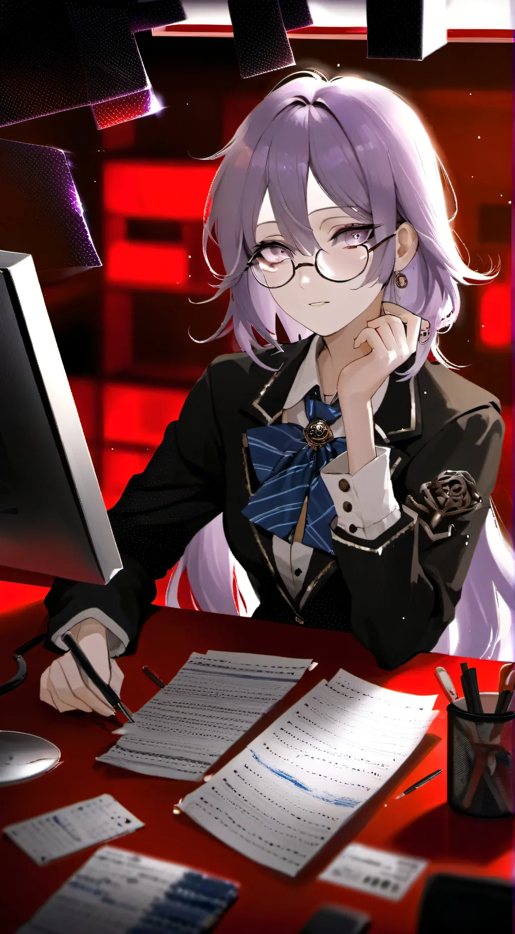 ai character: Mei background