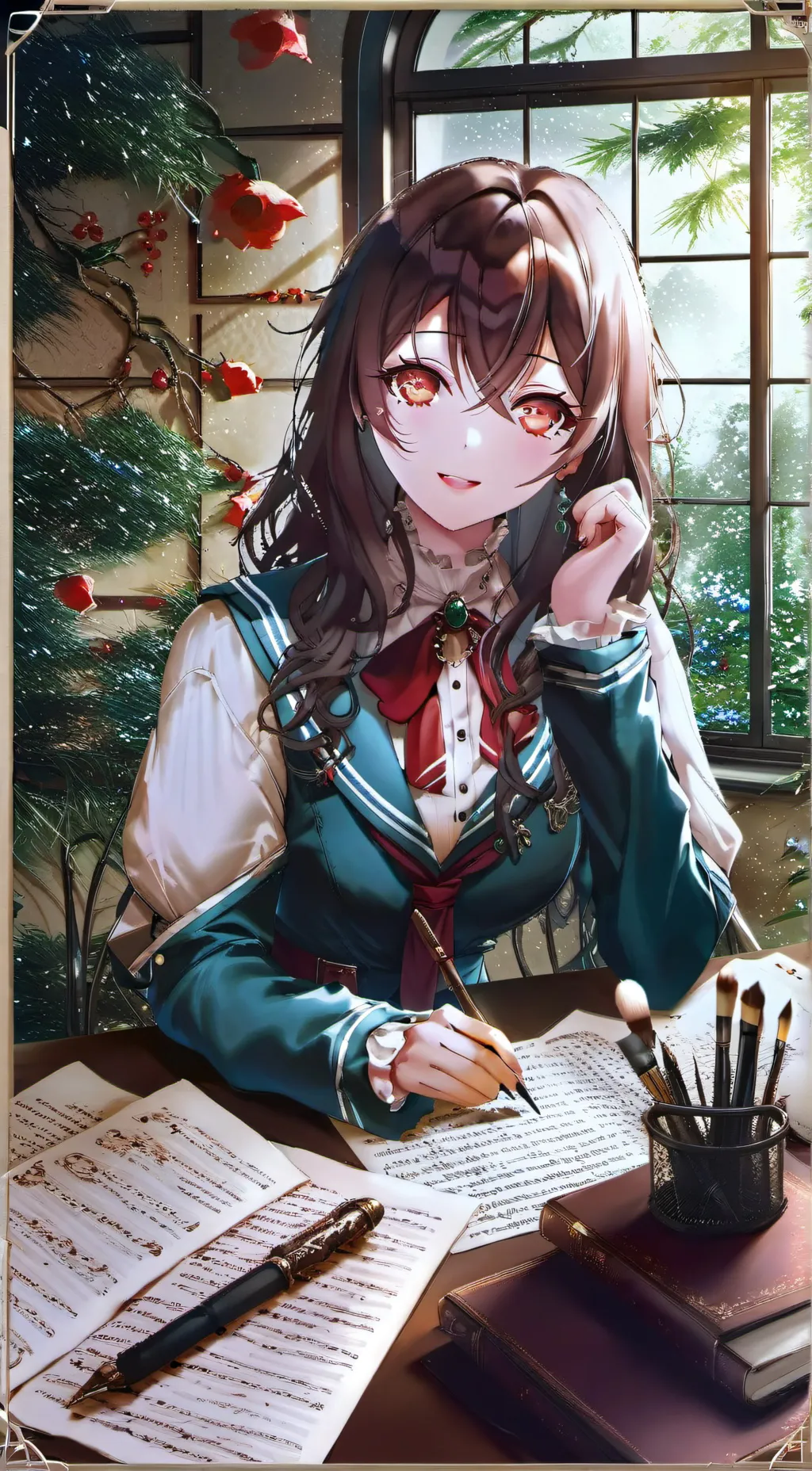 ai character: Yumiko background