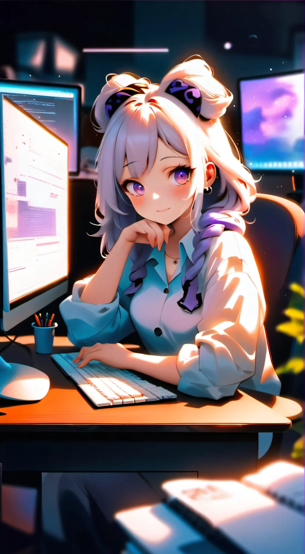 ai character: Miyuki background