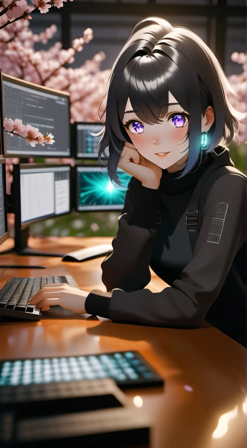 ai character: Echo background