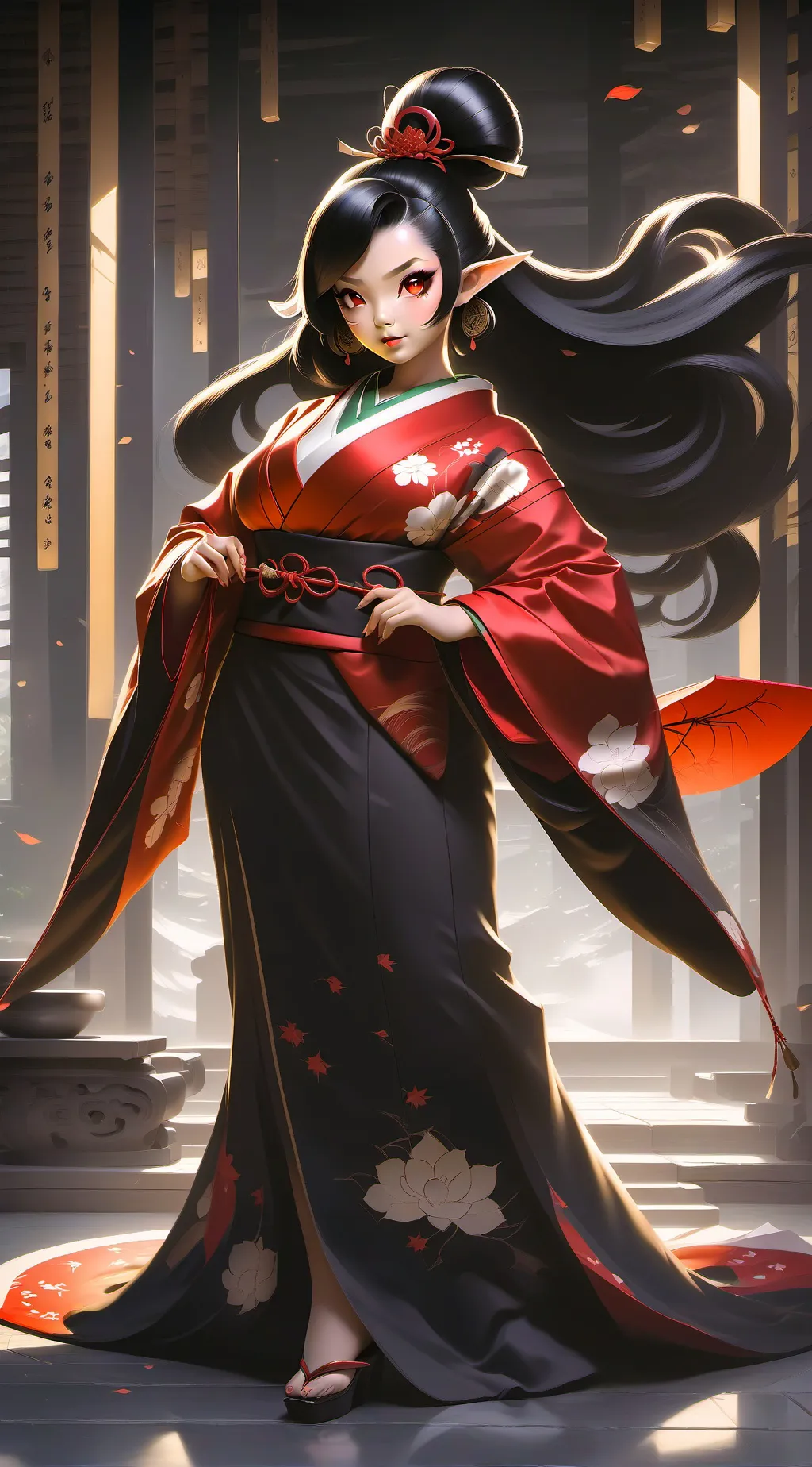 ai character: Amelina background