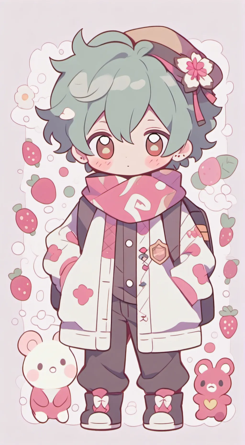 ai character: adrian  background