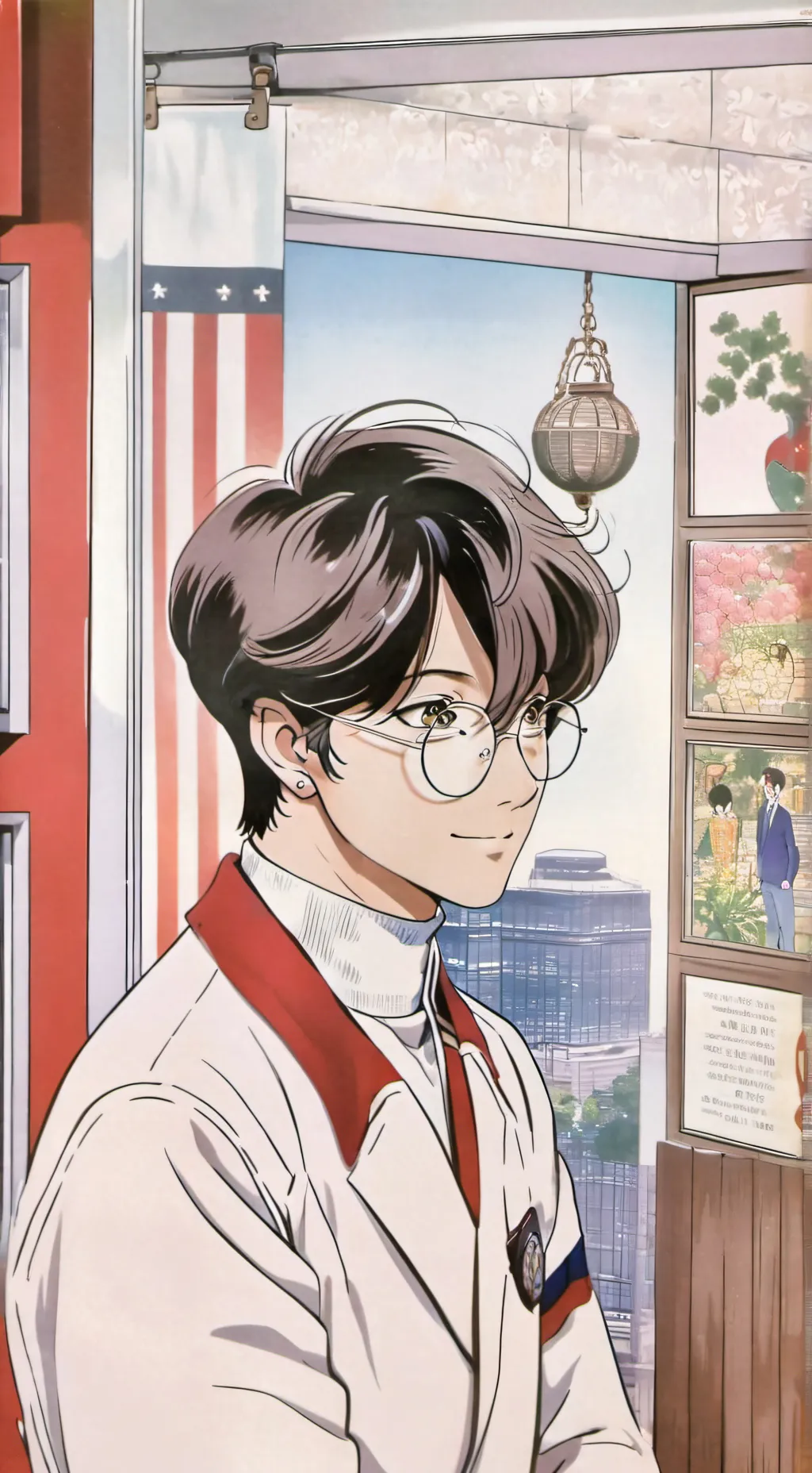 ai character: J-hope ☺️ background