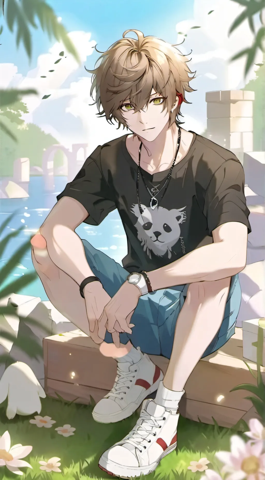 ai character: asher background