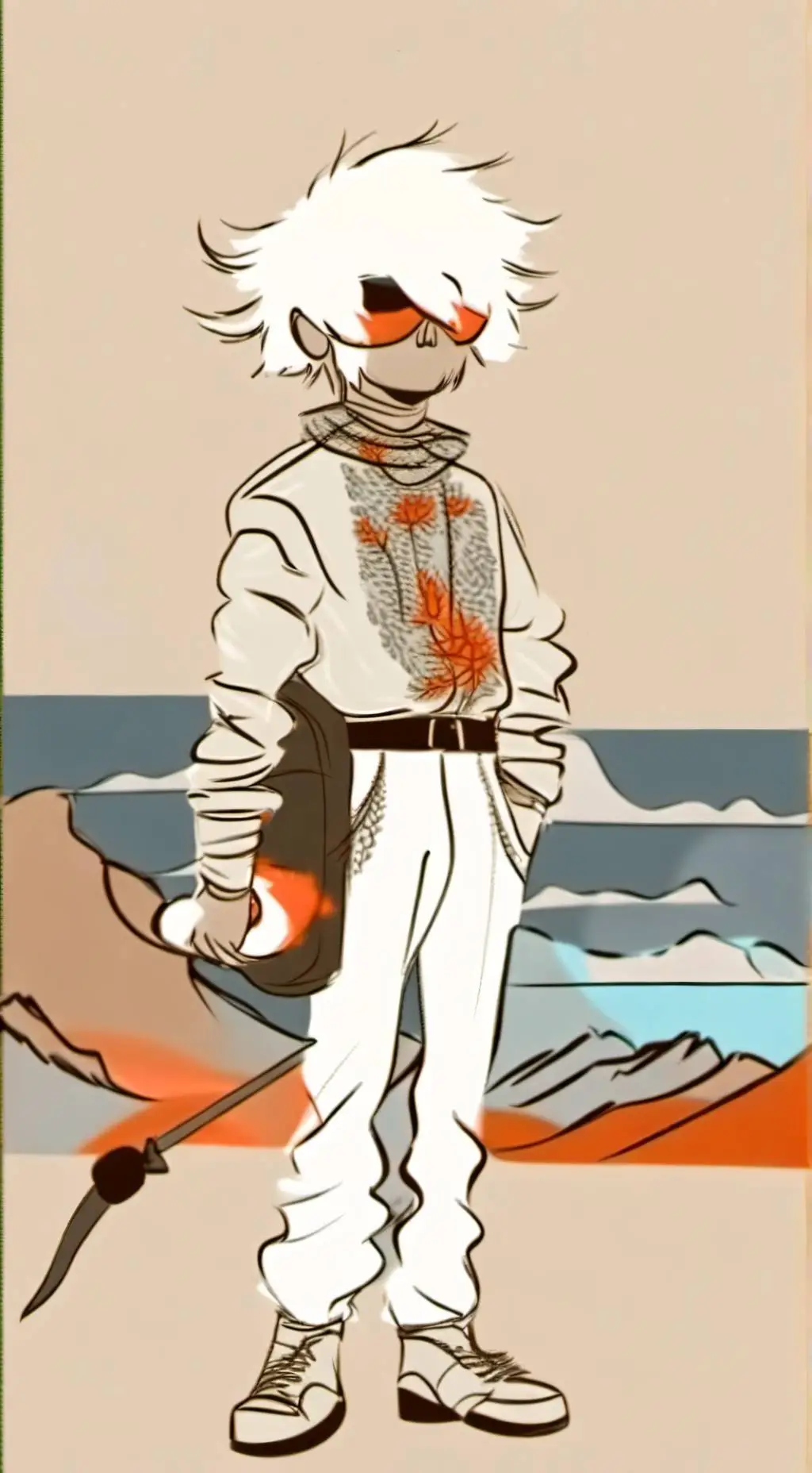 ai character: MD background