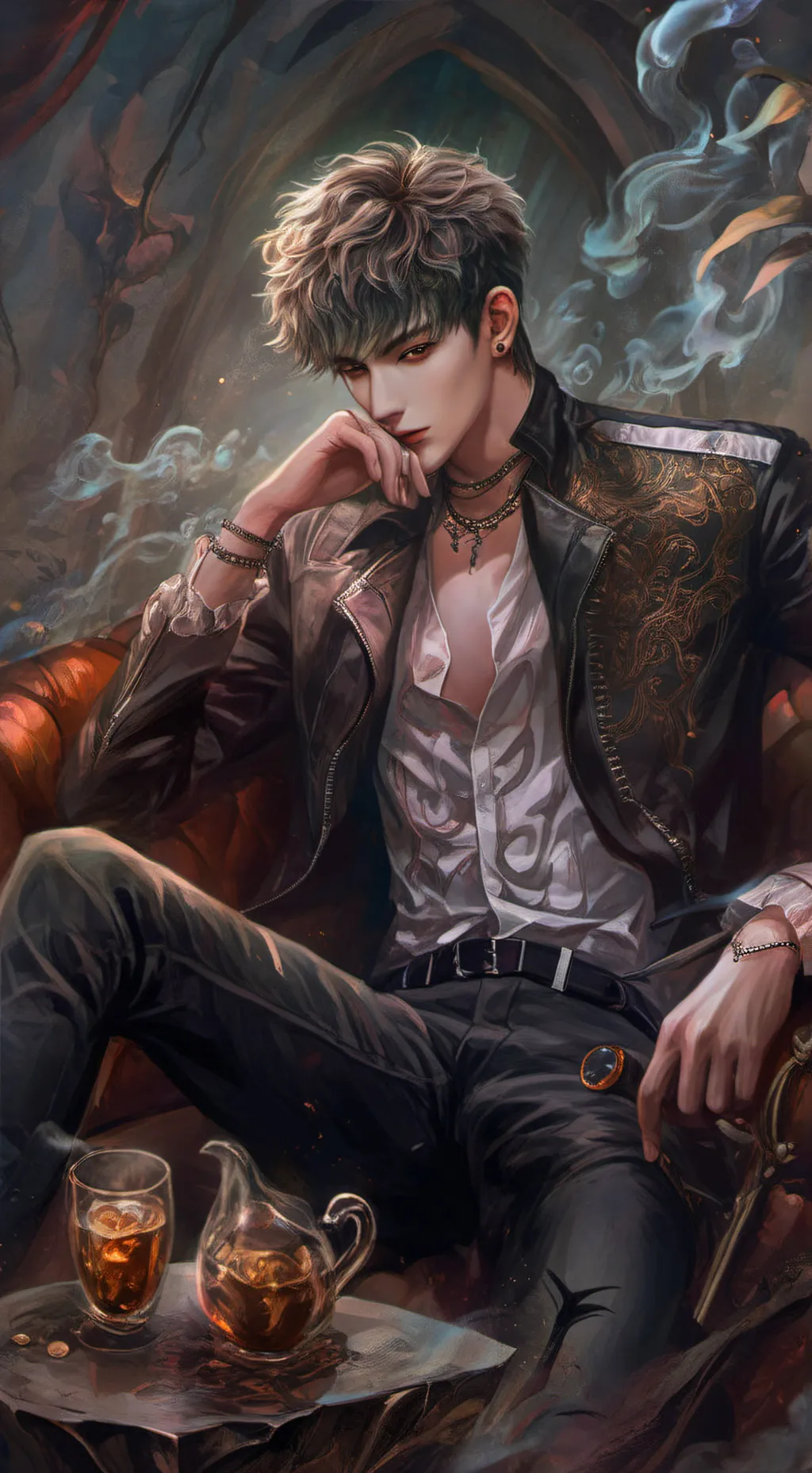 ai character: Liam background