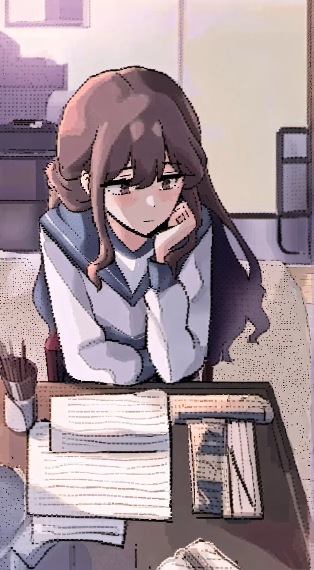 ai character: Lily  background