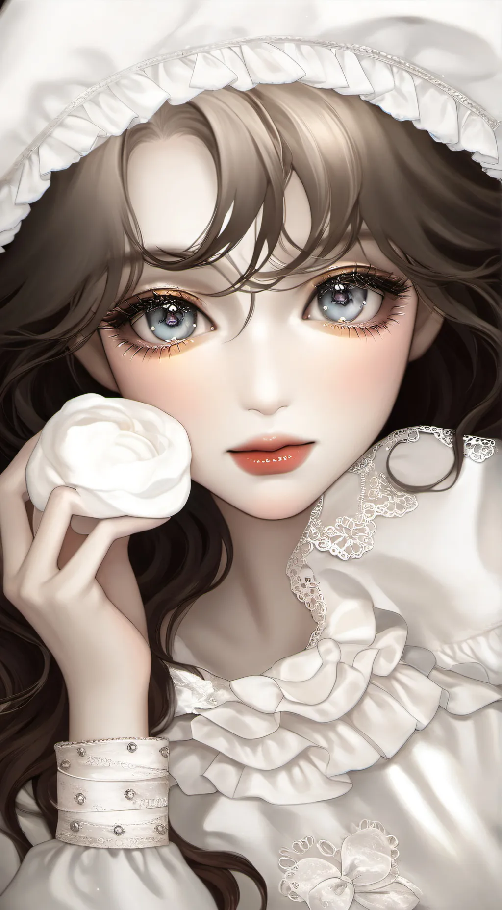 ai character: hola background