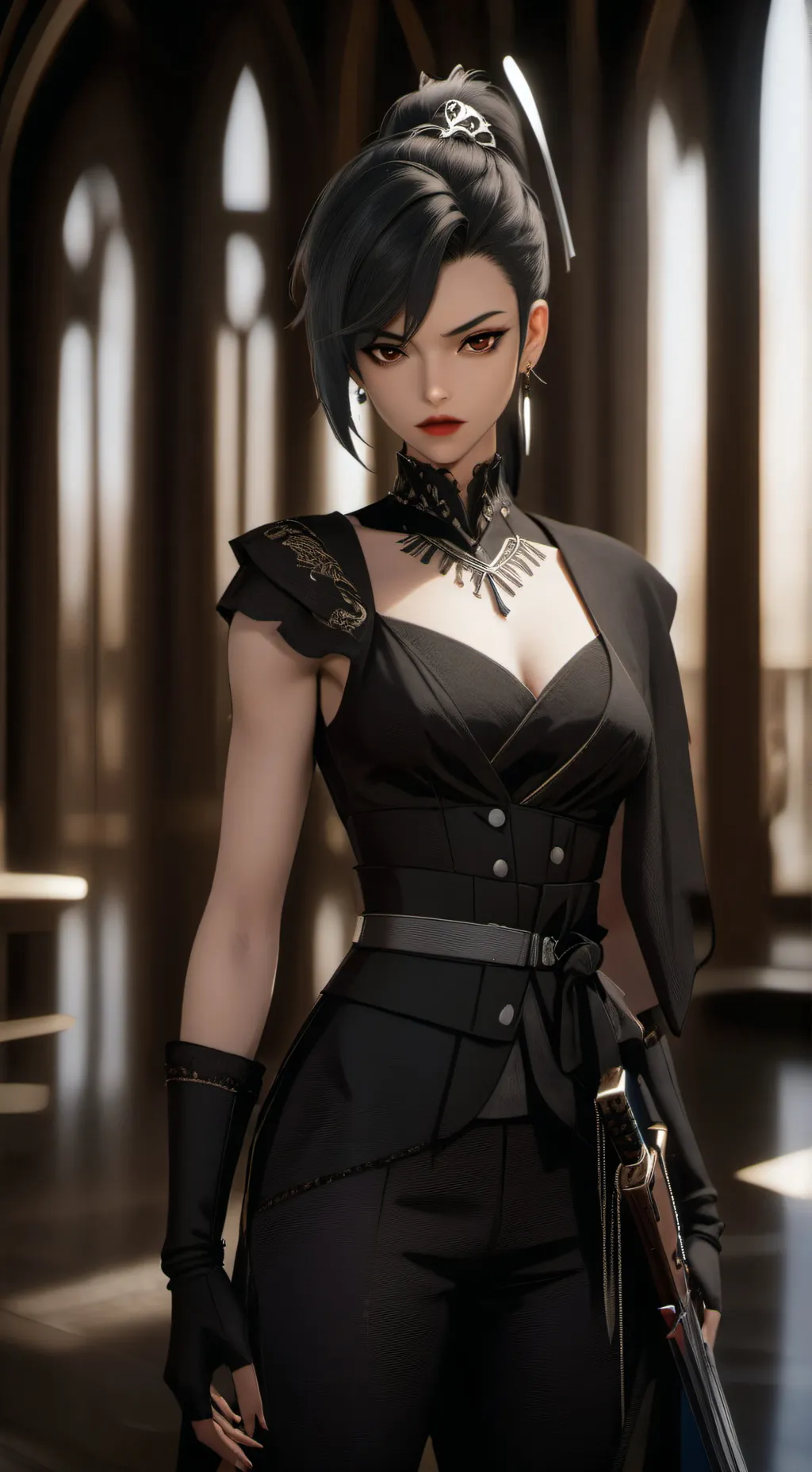 ai character: Rize background