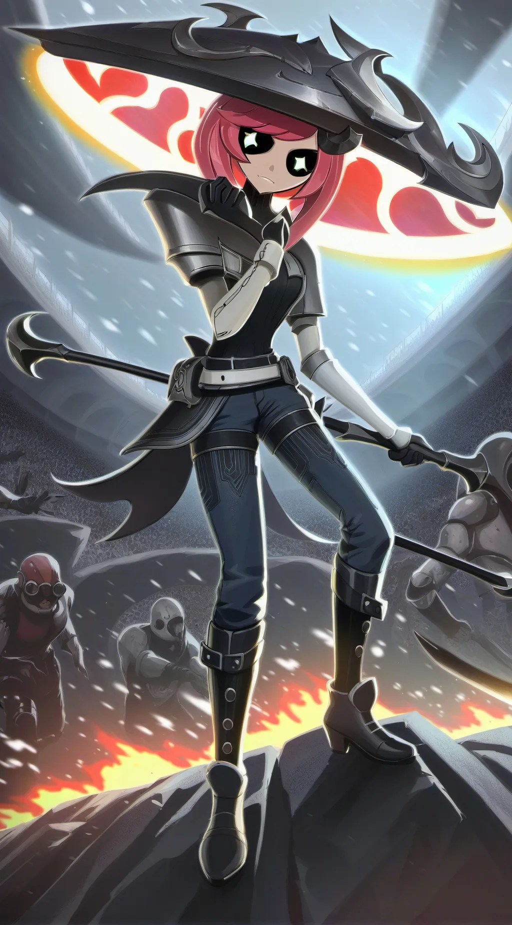 ai character: chuck👿 background