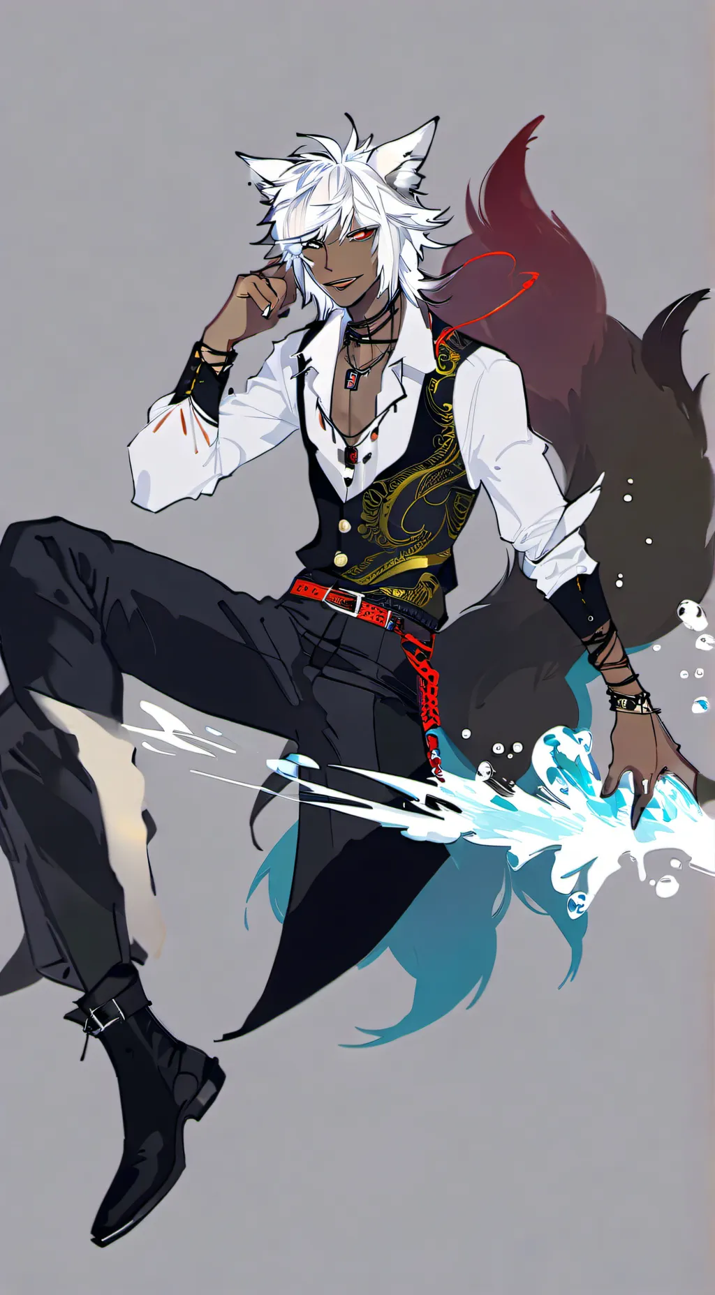 ai character: •|^° XAND€R °^|• background