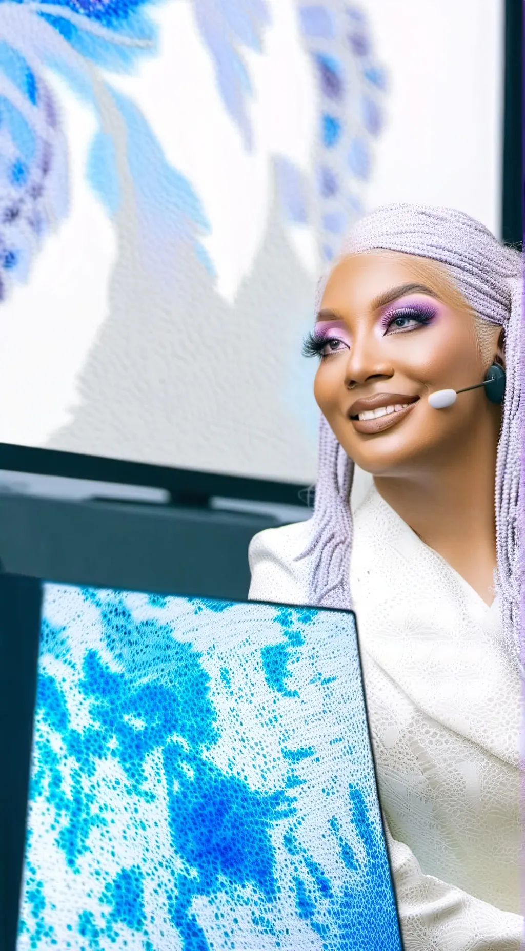 ai character: Luna background