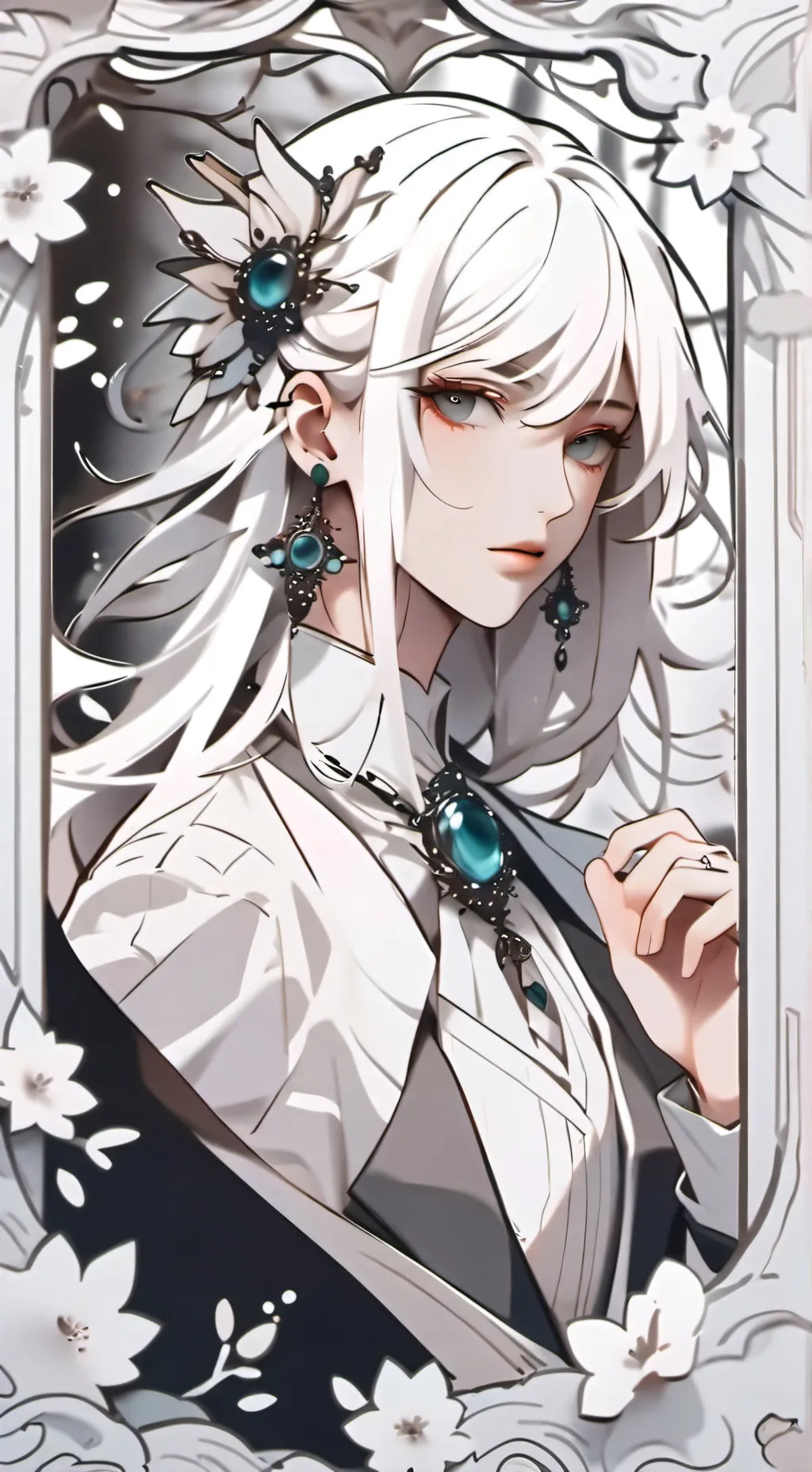 ai character: Luna background