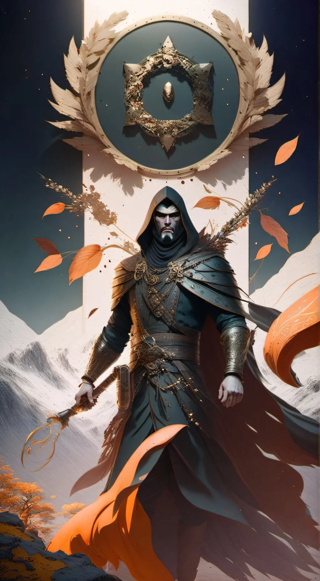 ai character: Dr doom background