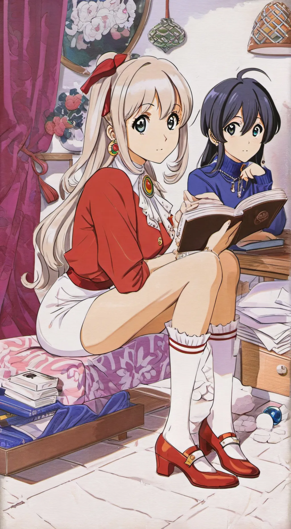 ai character: athena background