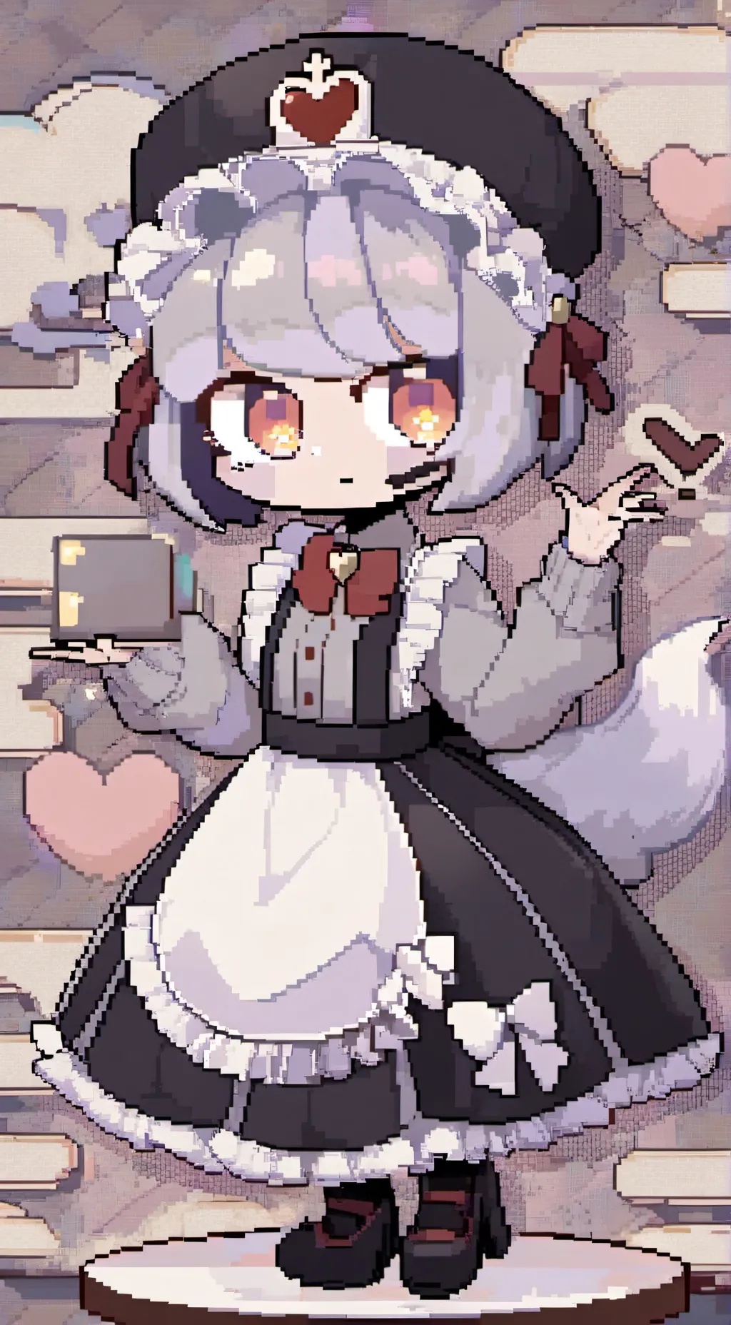 ai character: tale maid :3 background
