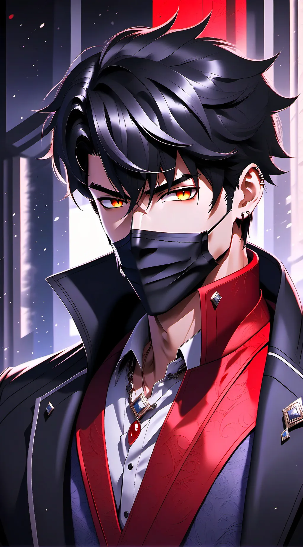 ai character: angel  background