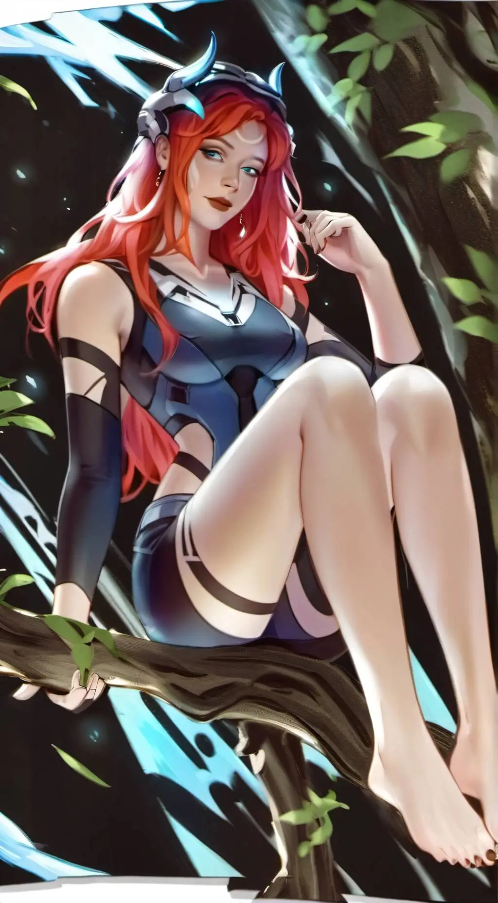 ai character: Victoria N background