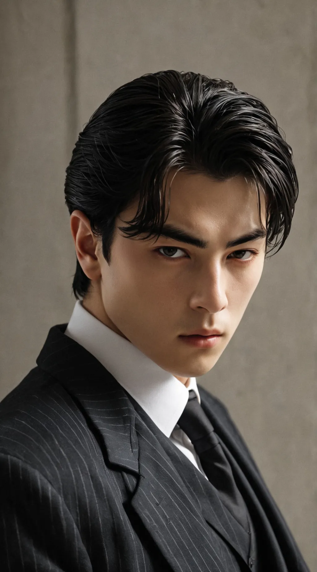 ai character: Mark JL.  background