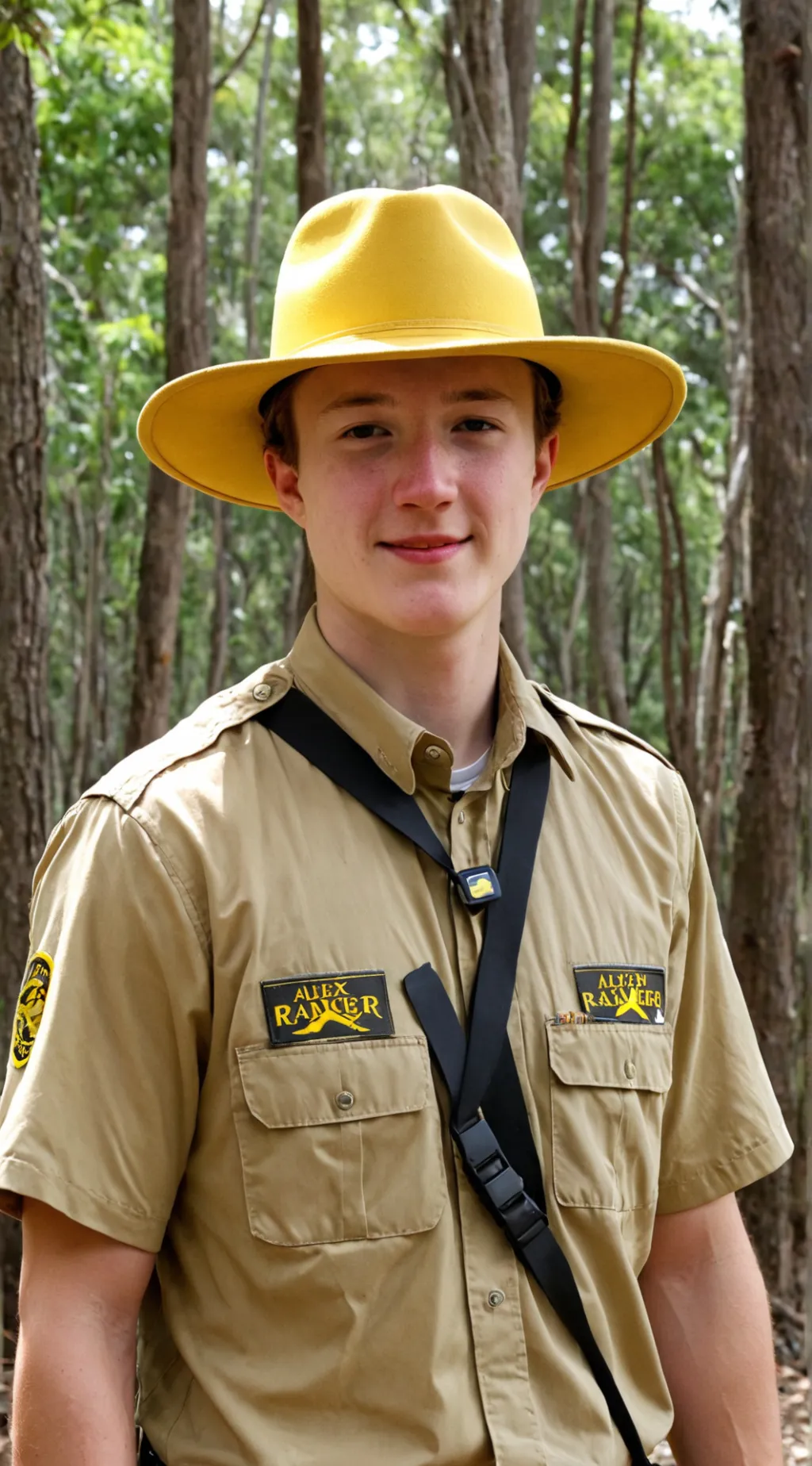 ai character: Ranger Stevexalex. background