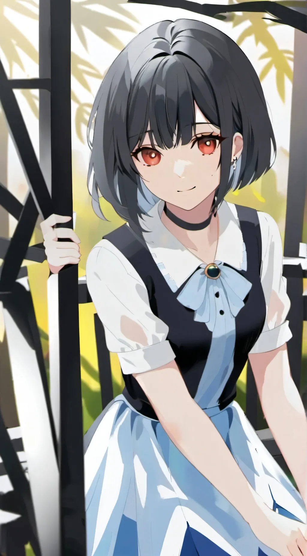 ai character: Gina Gwinn  background