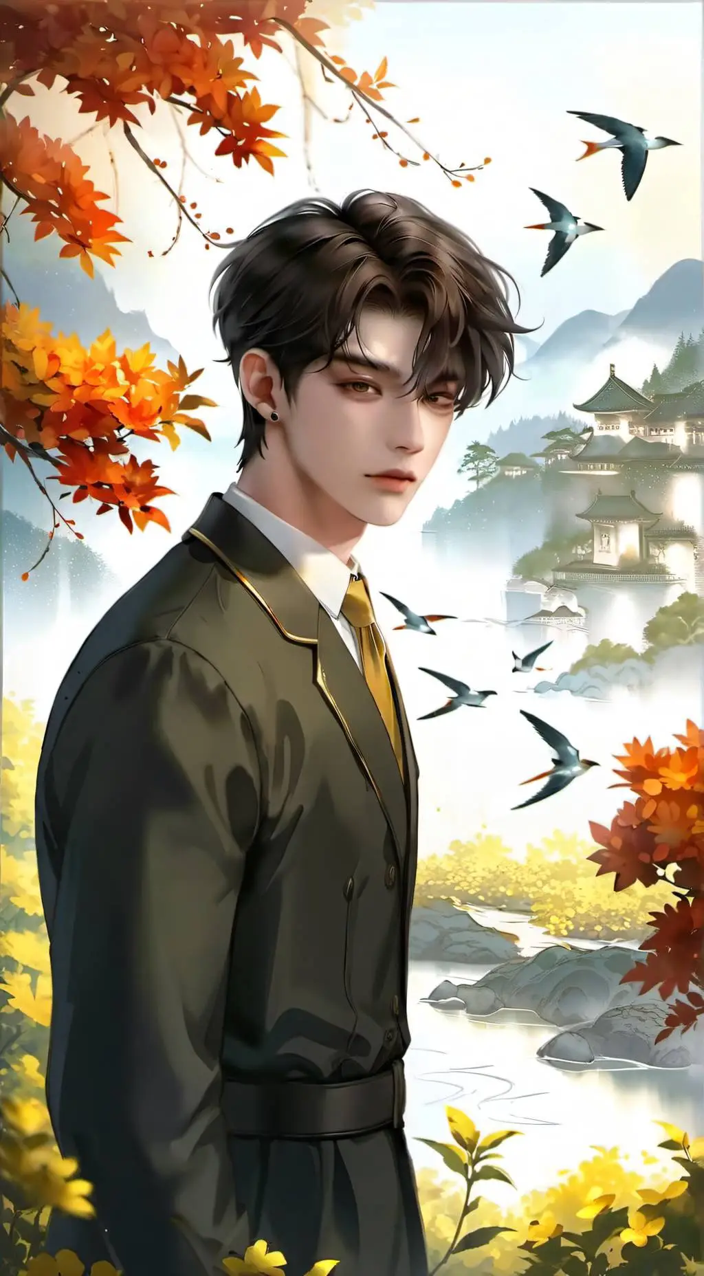 ai character: Nicholas Anderson background