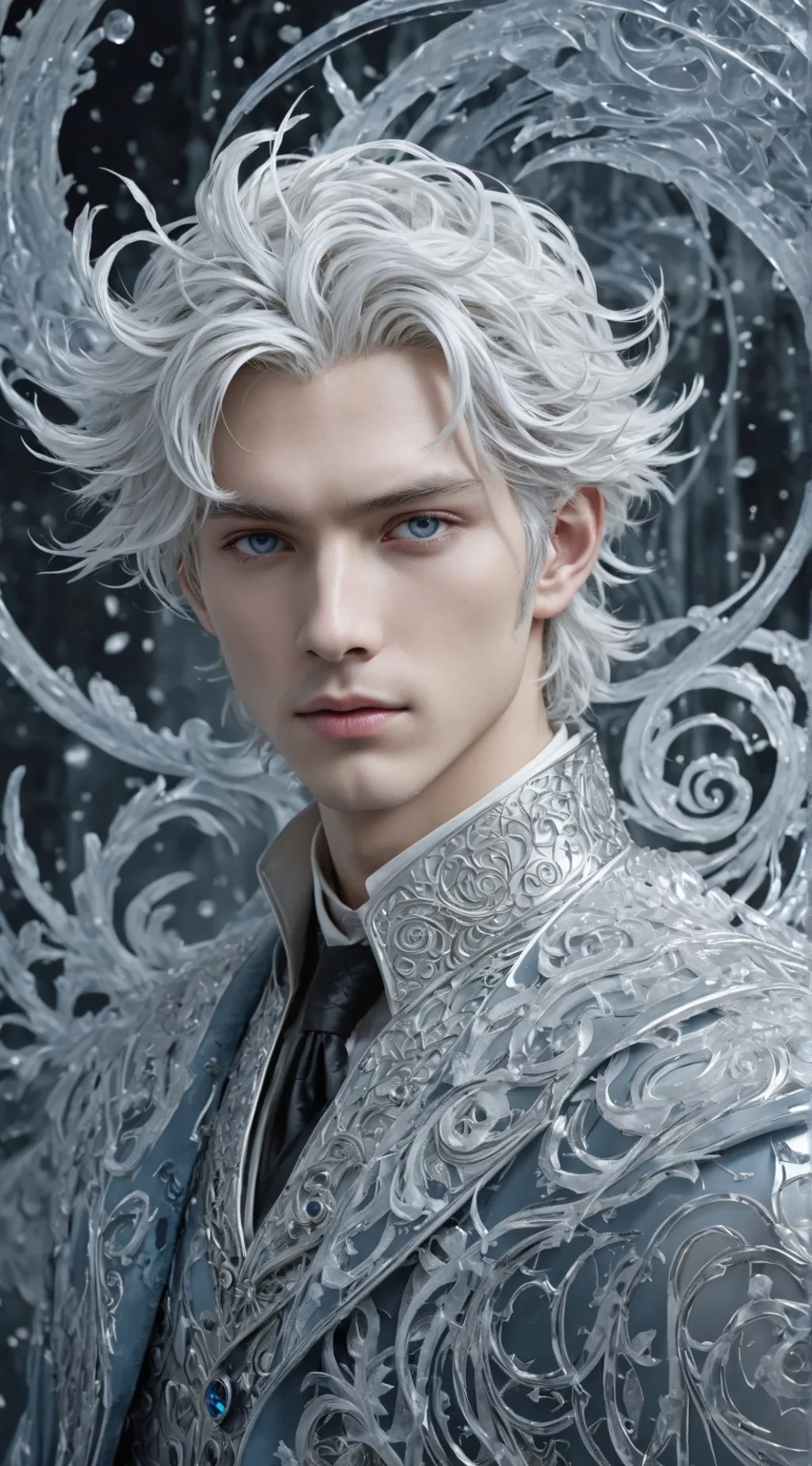 ai character: Frost background