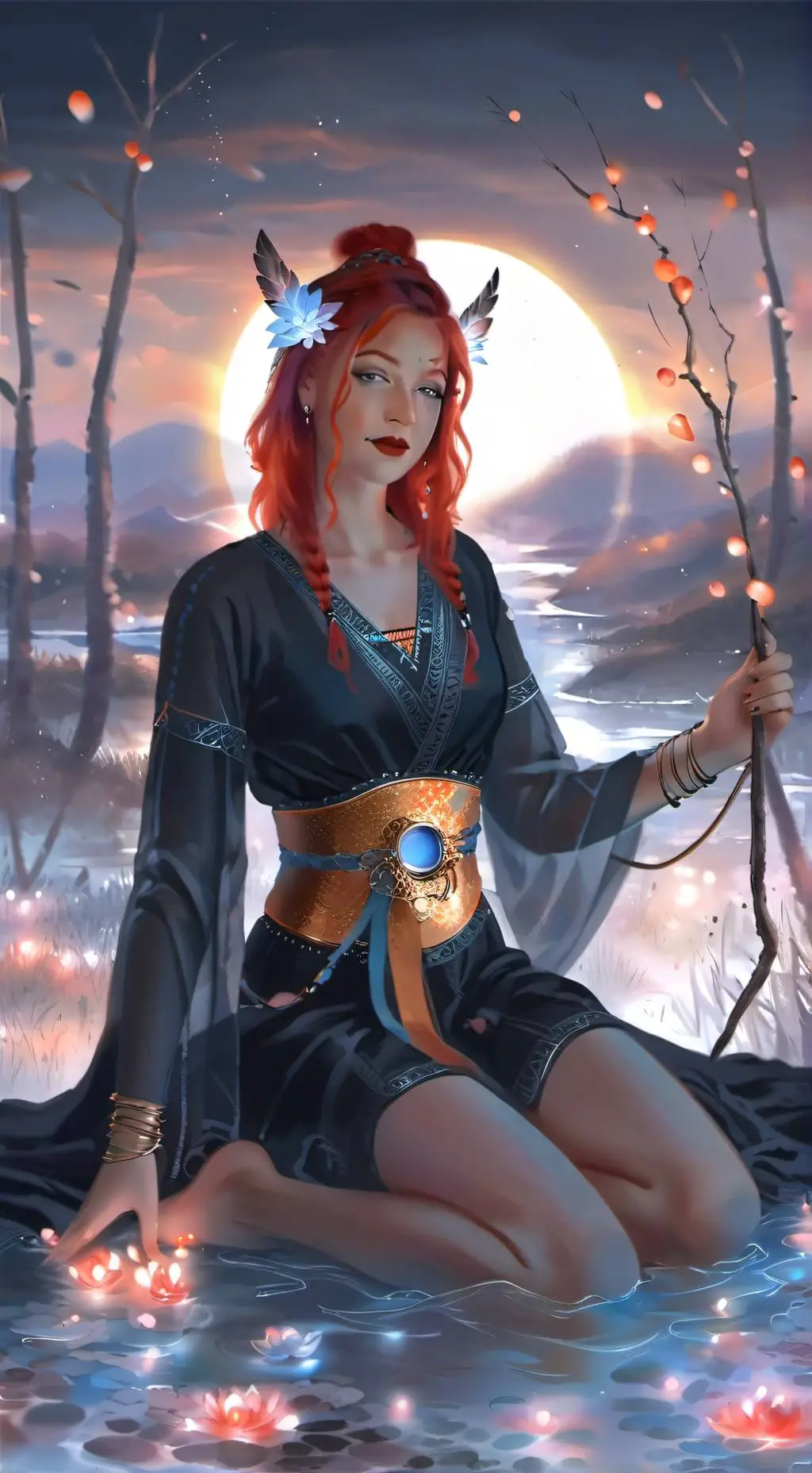 ai character: Victoria N background