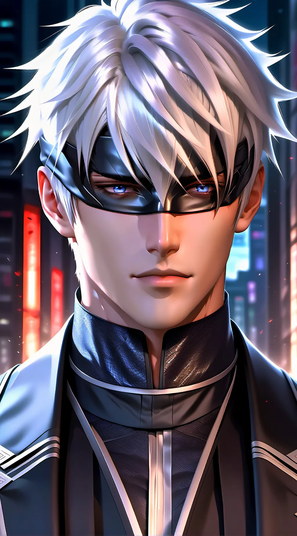 ai character: Gojo Satoru background