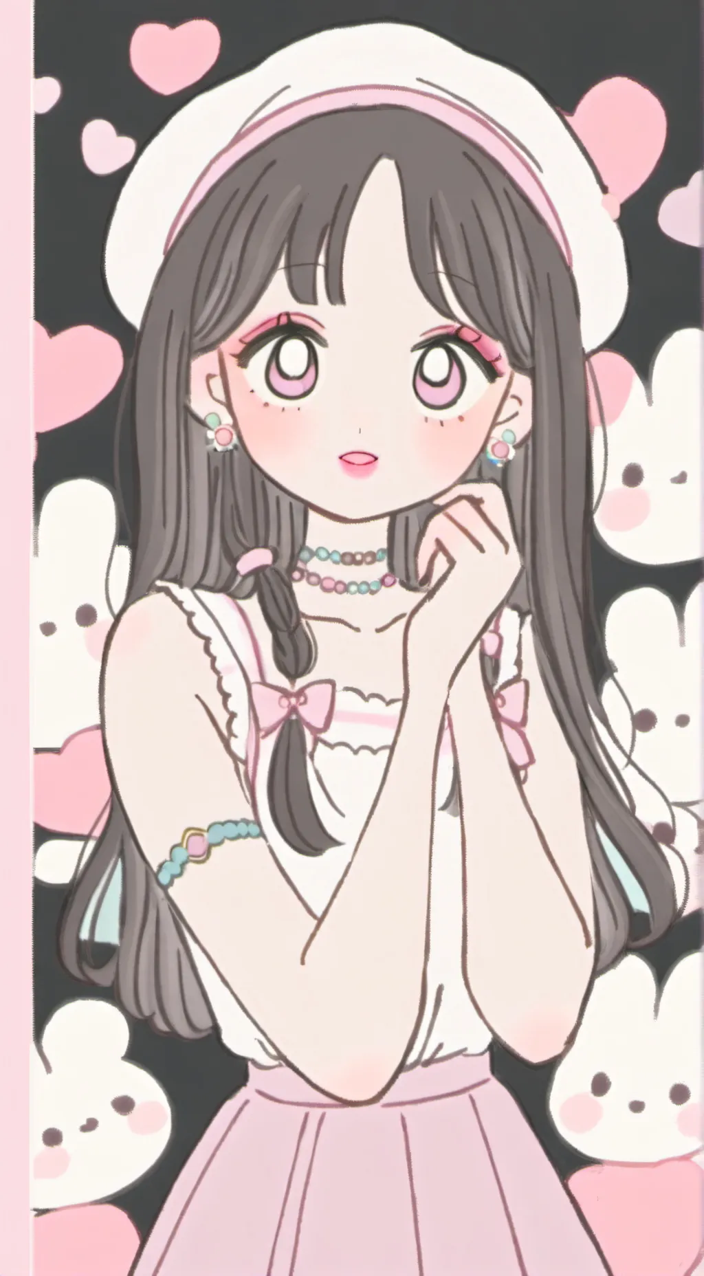 ai character: srimpo mets hello  background