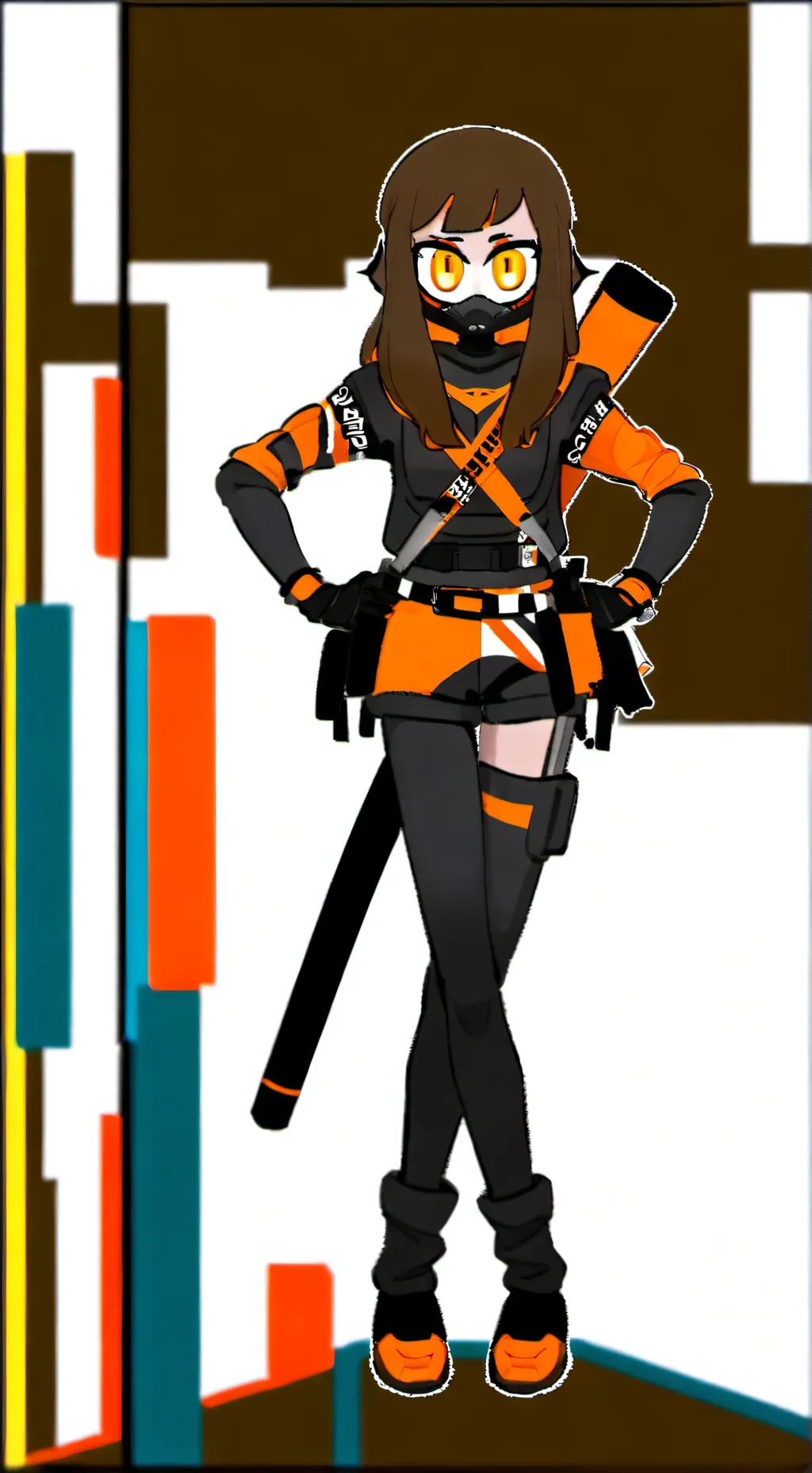 ai character: Analía background